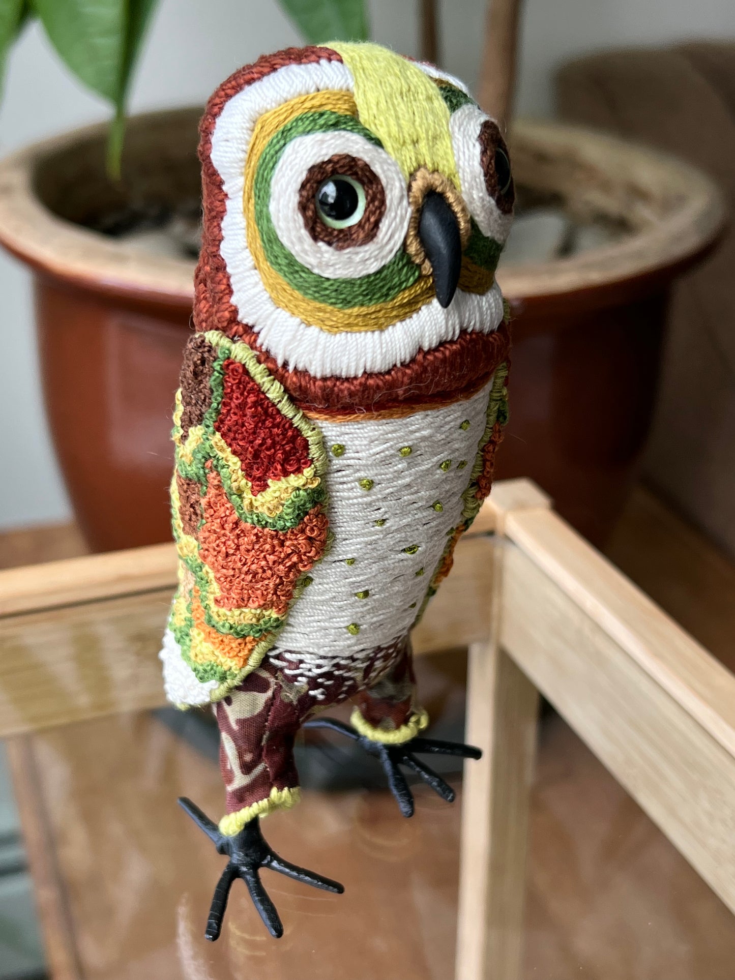 Earthy Hoot Owl