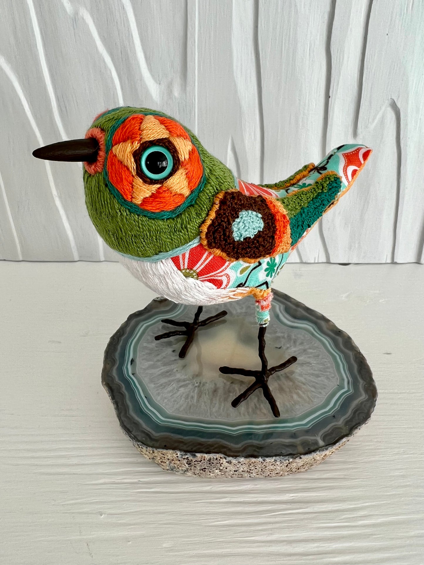 Starry-Eyed Citrus Bird