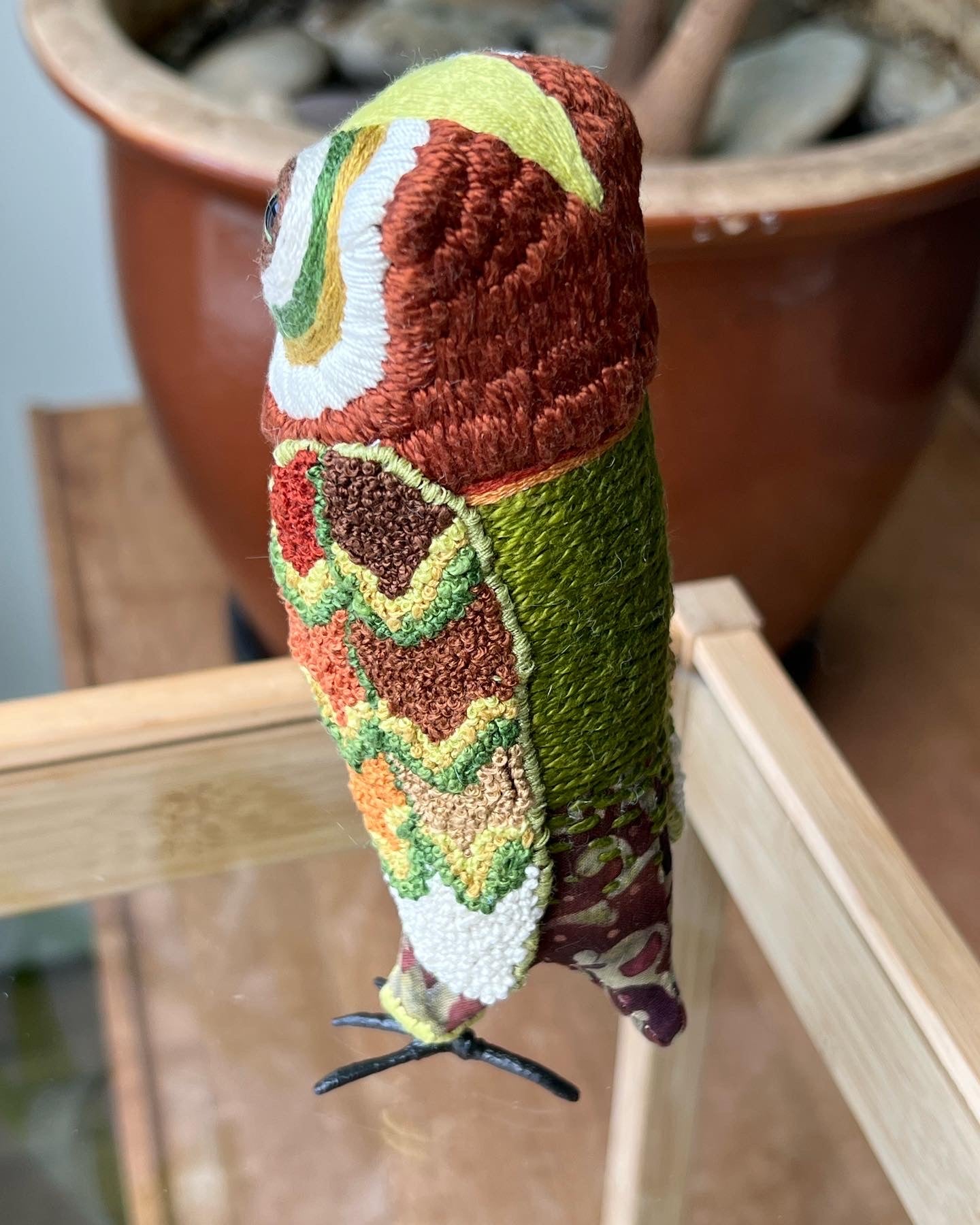 Earthy Hoot Owl