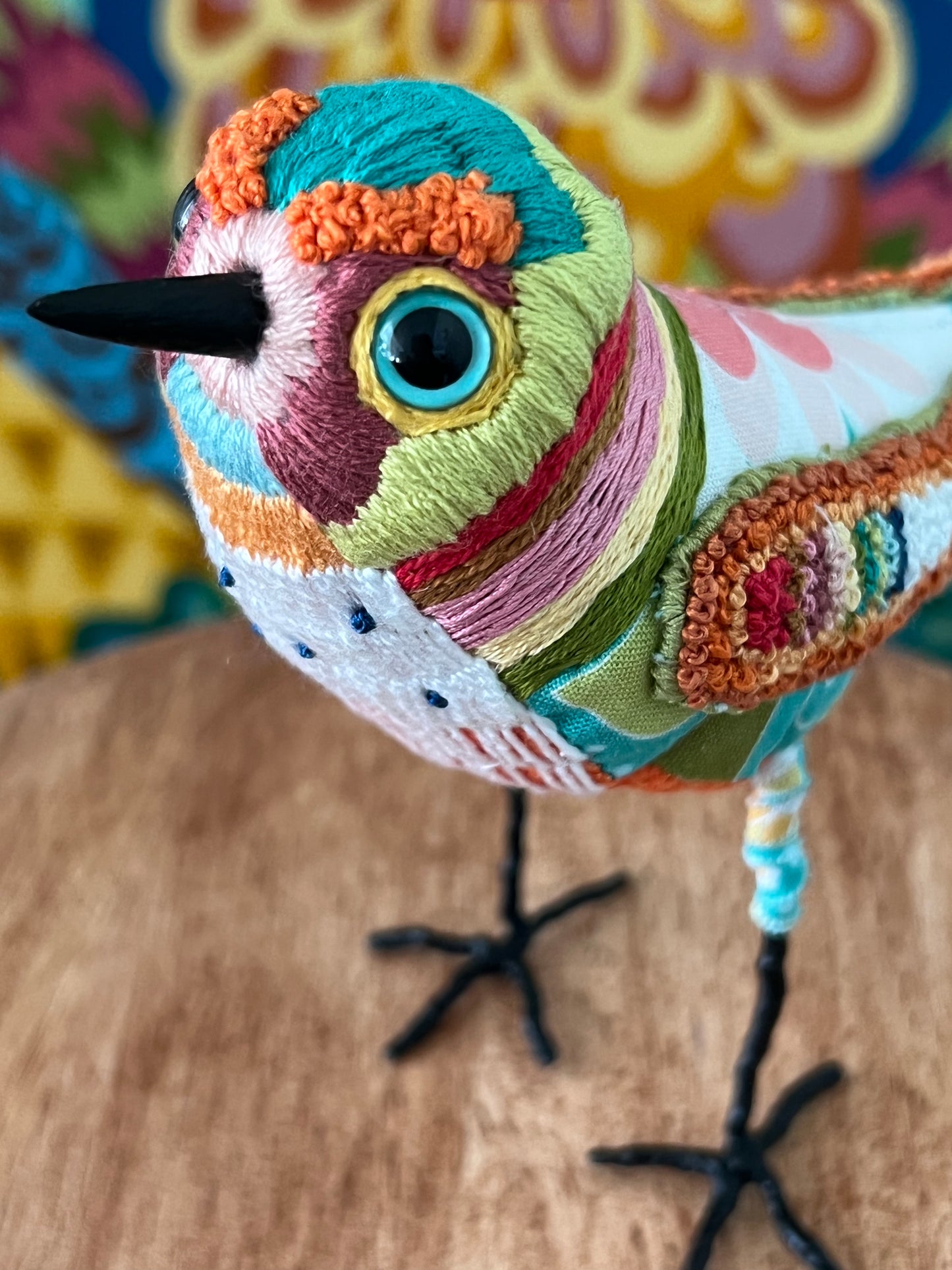 Fuzzy-Browed Chatterbox