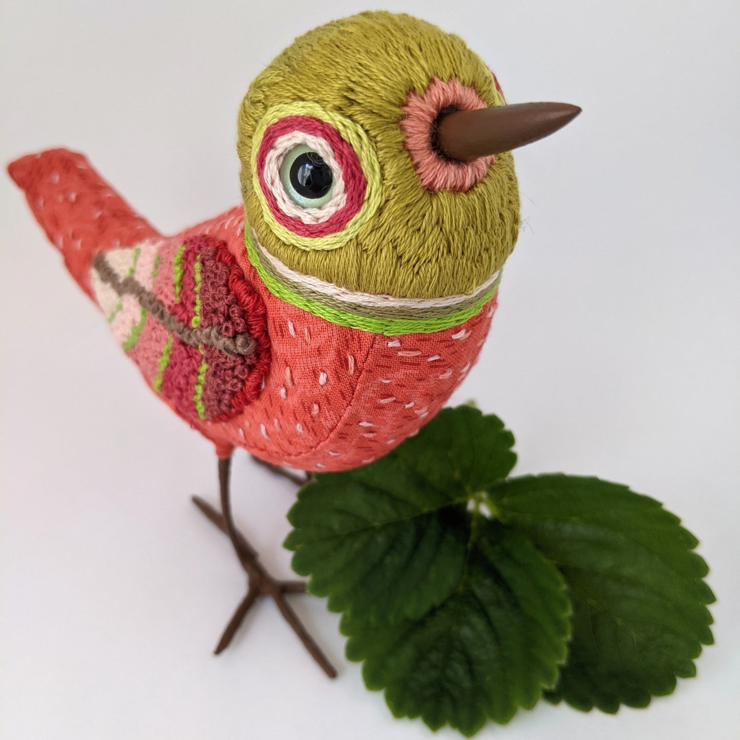 Green-headed Berry Bird
