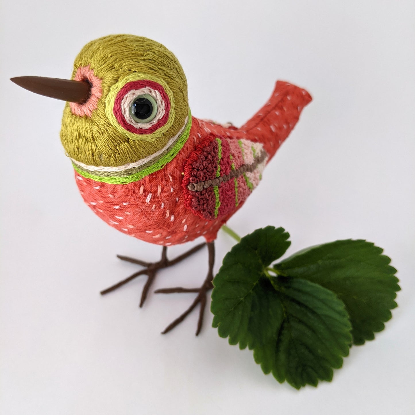 Green-headed Berry Bird