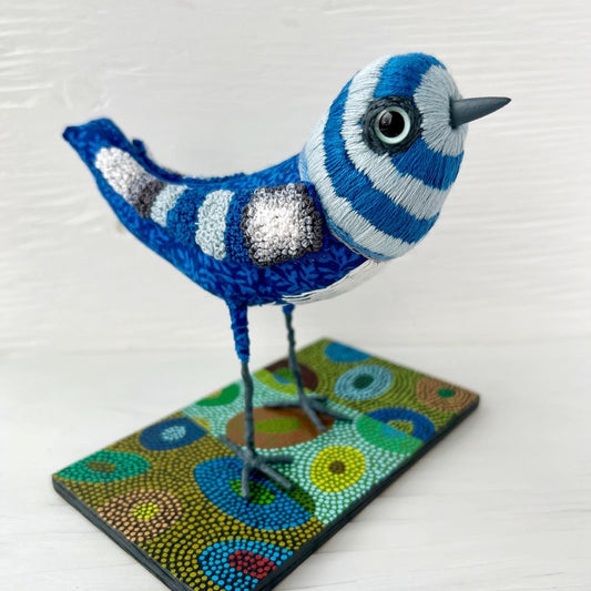 Blue Buzz Bird